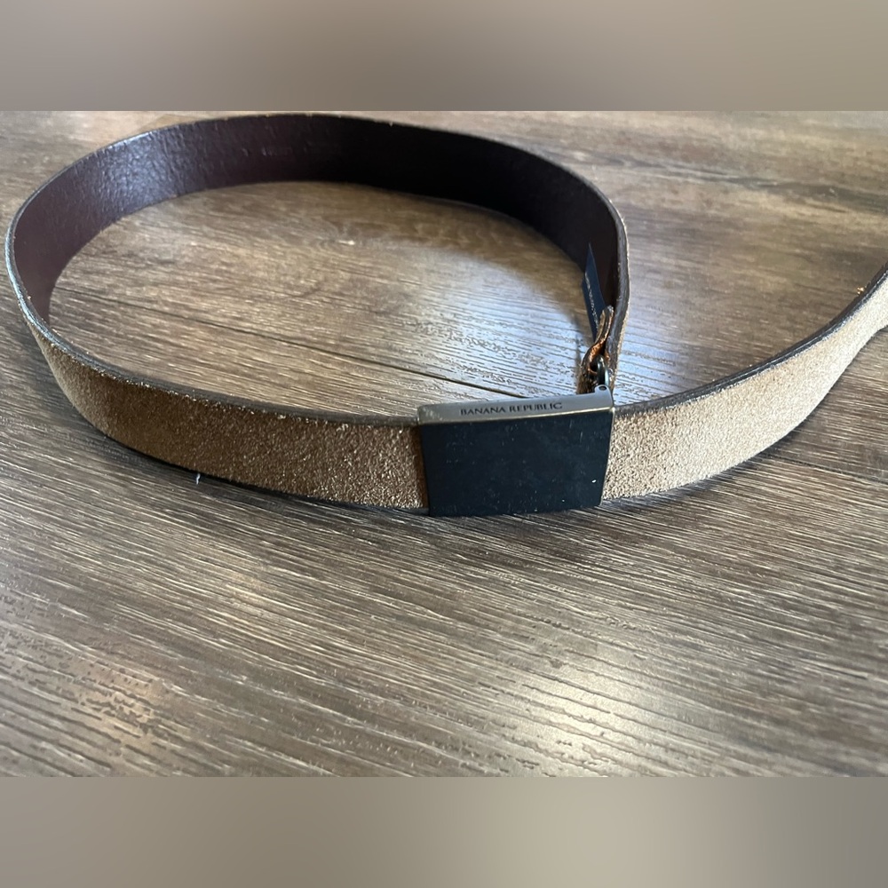 Banana Republic Dark Brown Leather Belt